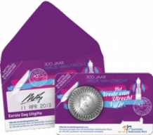 Vrede van Utrecht Vijfje 2013 1e Dag Coincard